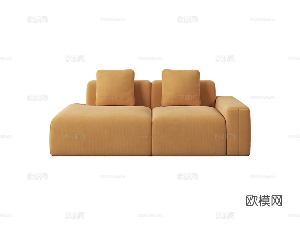 MEBELFORM 双人沙发3d模型下载（渲染图2）