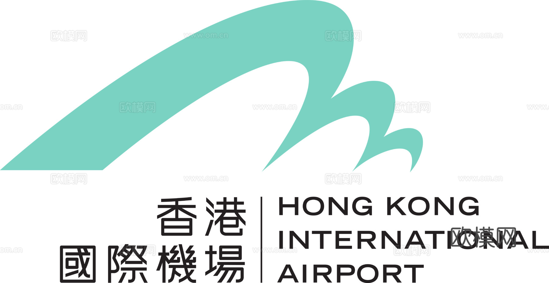 香港国际机场，航空航天logo