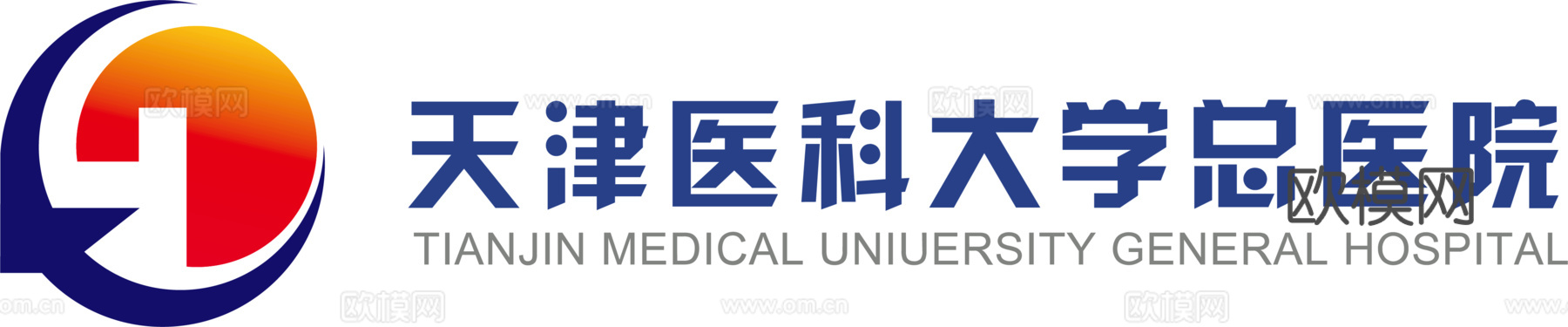 天津医科大学总医院，医院医疗logo