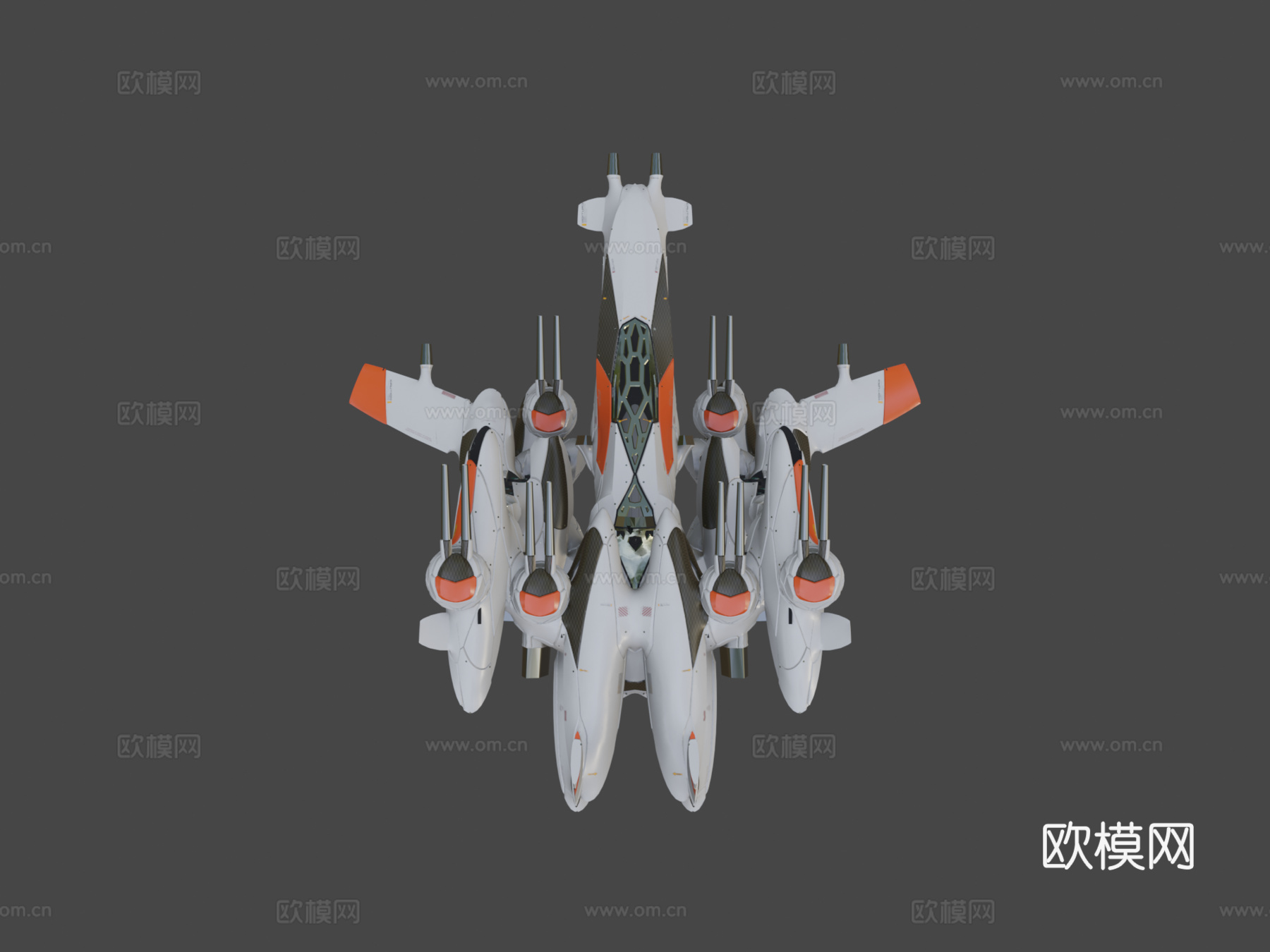 程序化硬表面建模测试9.753d模型下载（渲染图5）