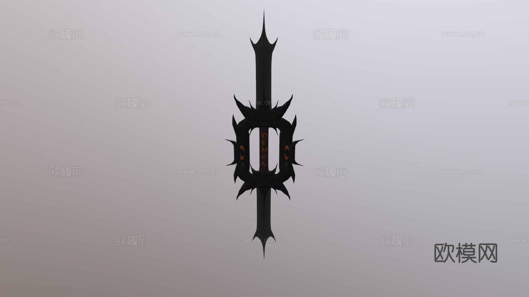 双面刃3d模型下载（渲染图1）