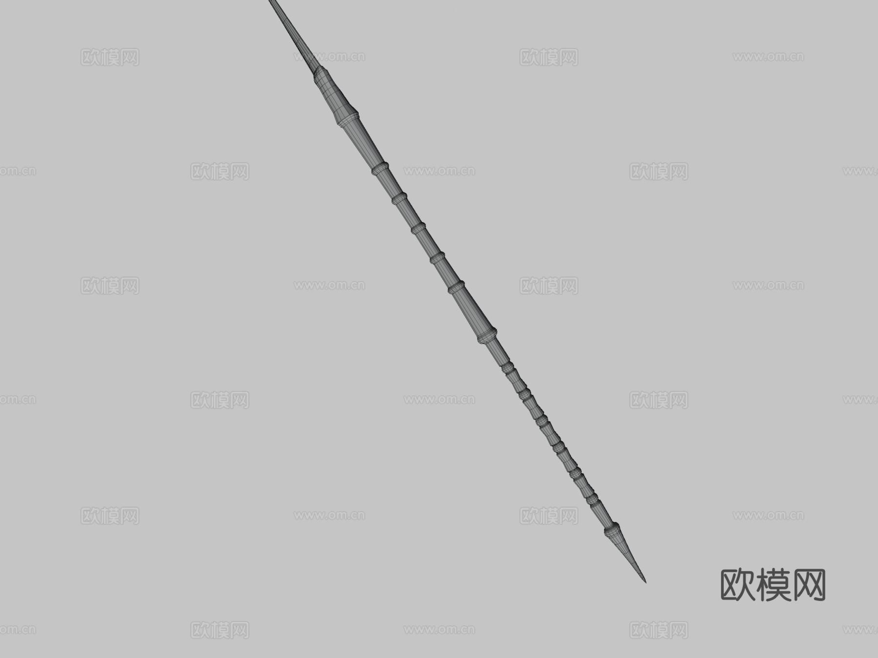 死亡猎人矛第三级3d模型下载（渲染图3）