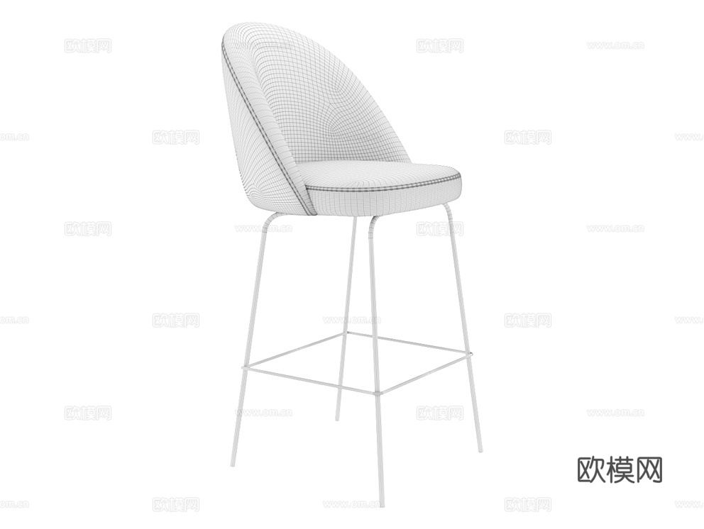 MEBELFORM 吧椅吧凳3d模型下载（渲染图2）