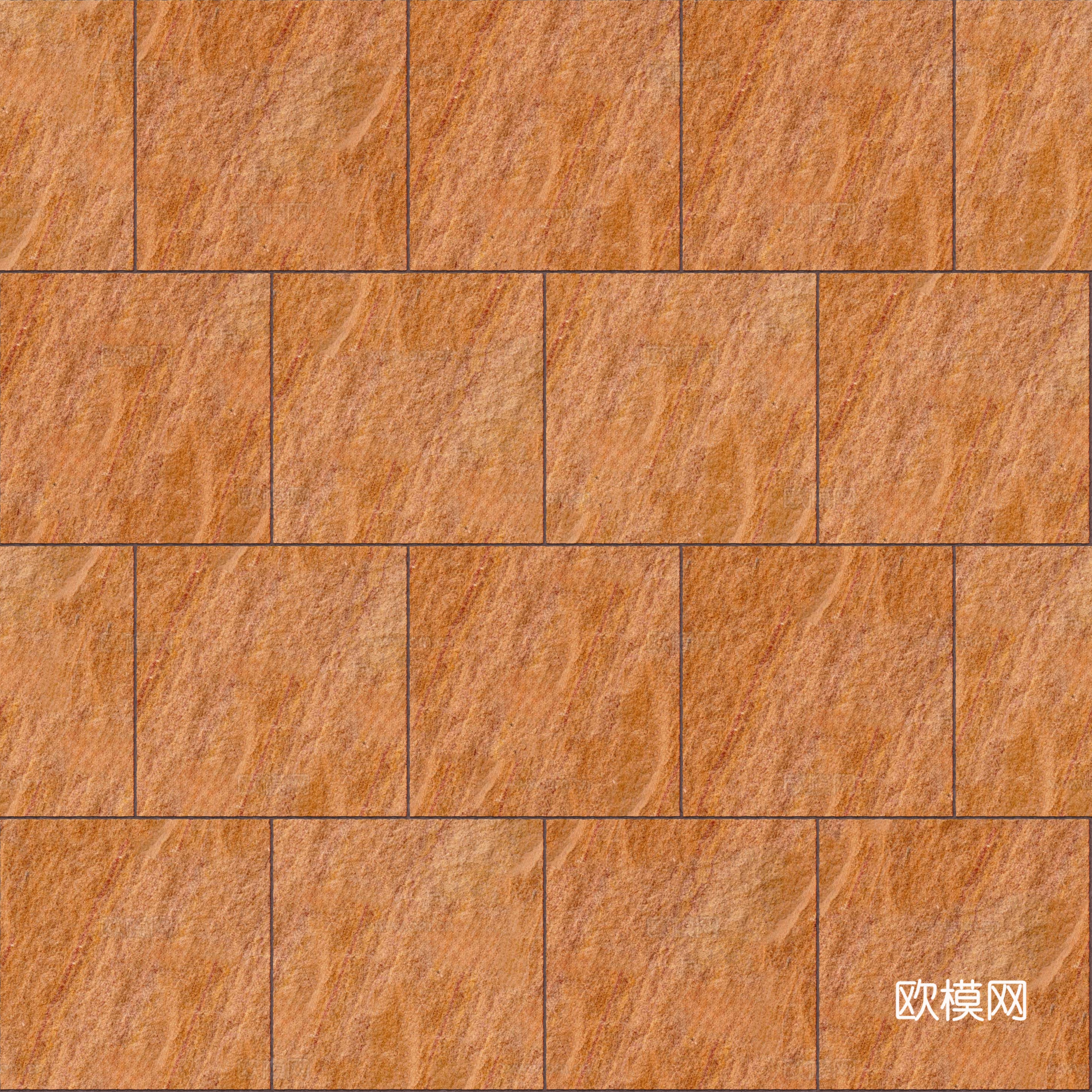 暗红色红色砂岩-方形错缝-横向18