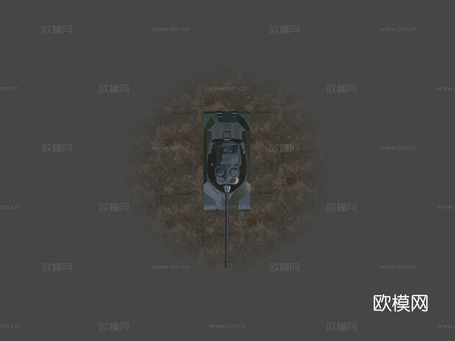 坦克JS73d模型下载（渲染图7）
