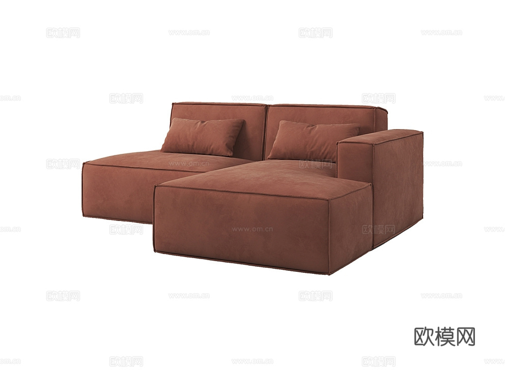 MEBELFORM 二人沙发 沙发床3d模型下载（渲染图1）