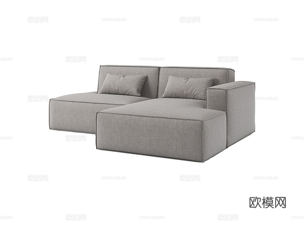 MEBELFORM 二人沙发 沙发床3d模型下载（渲染图1）