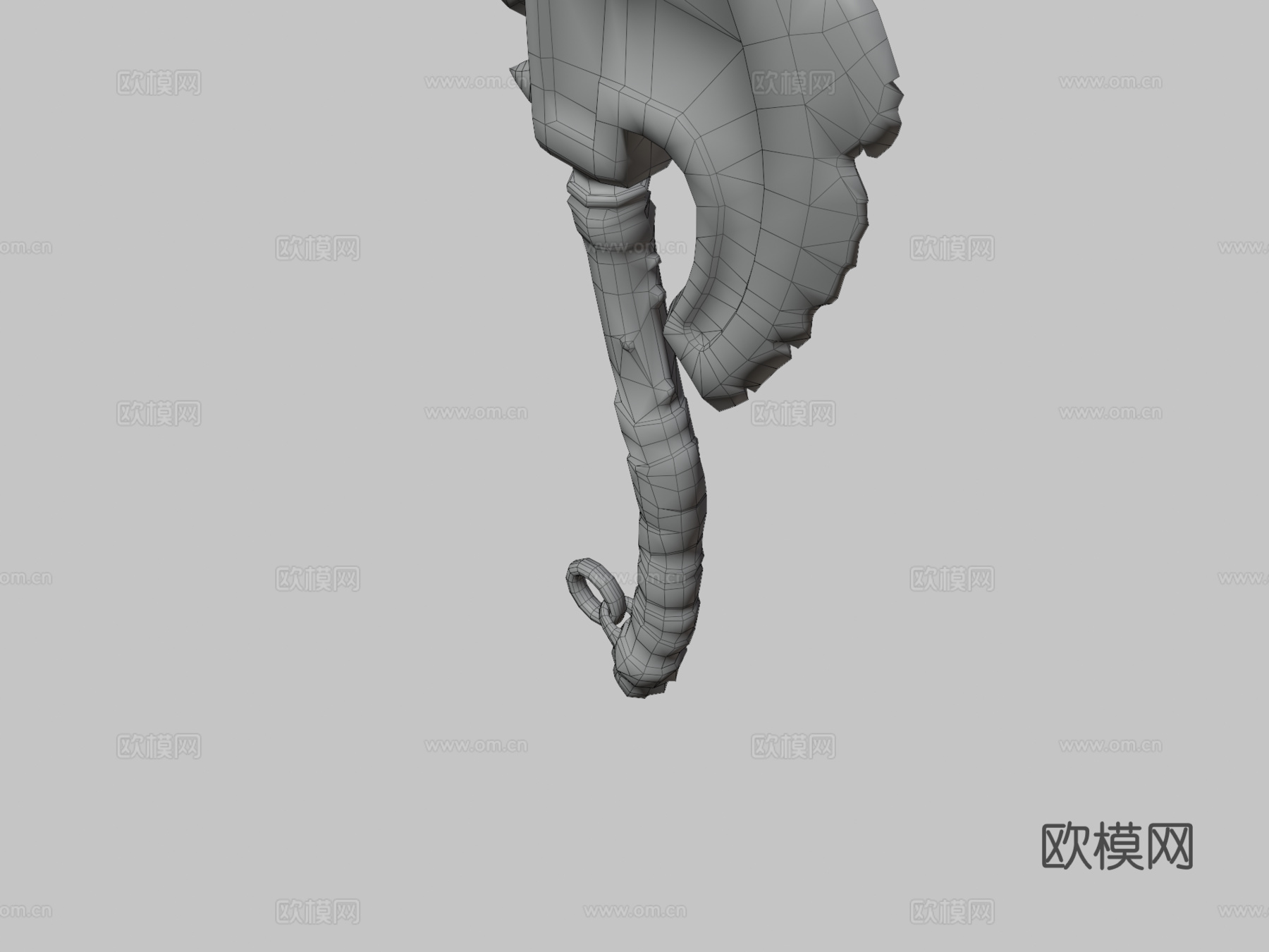 战斧3d模型下载（渲染图3）