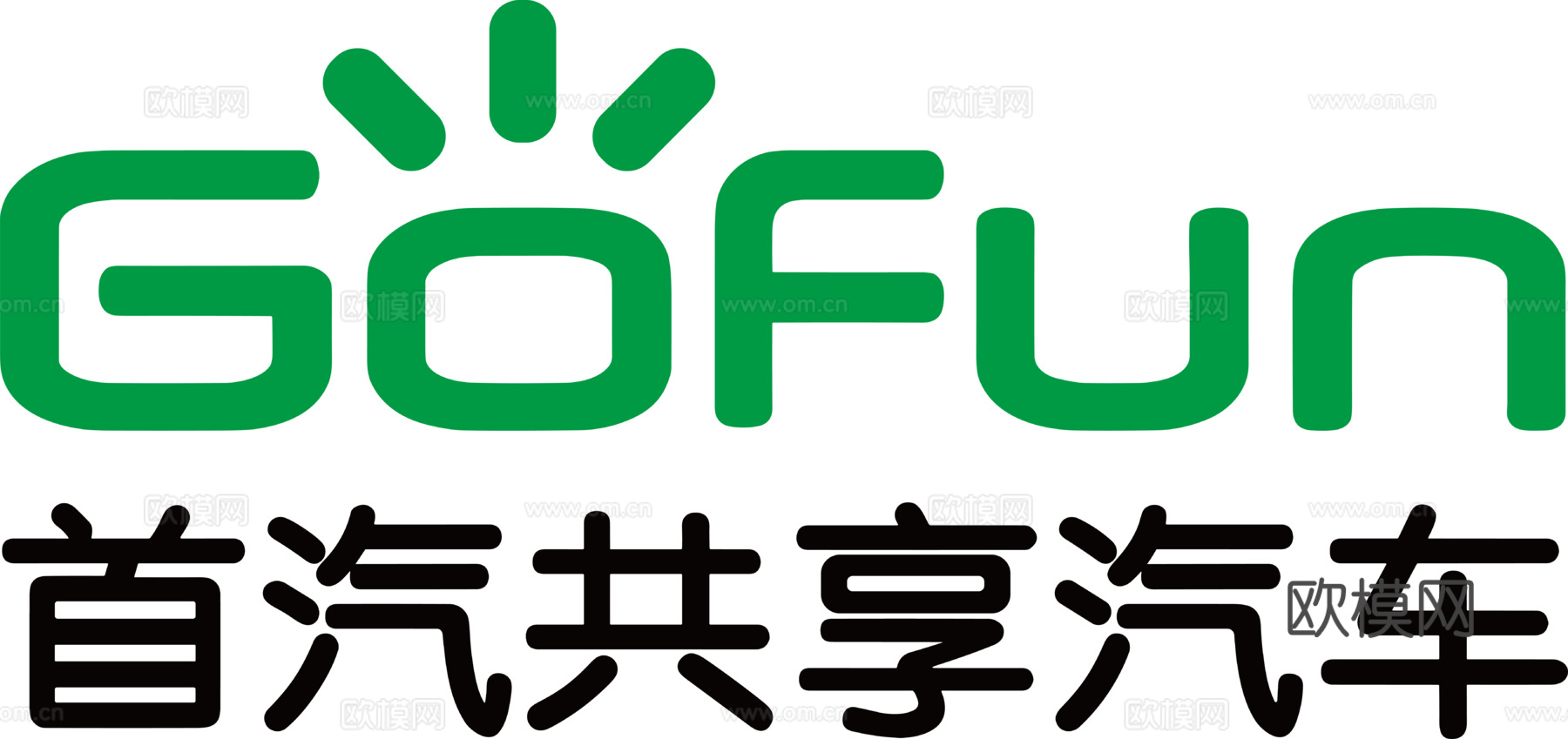 首汽共享汽车，打车租车logo