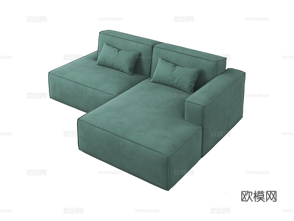 MEBELFORM 双人沙发 沙发床3d模型下载（渲染图4）