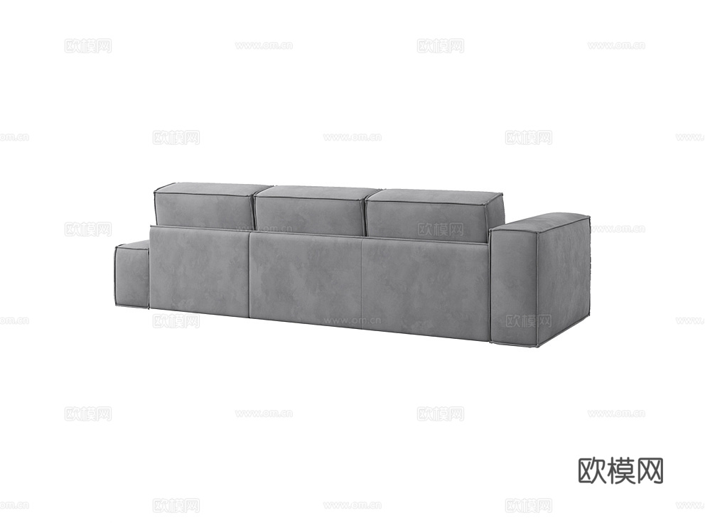 MEBELFORM 三人沙发 沙发床3d模型下载（渲染图3）