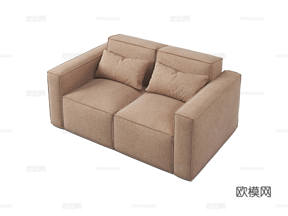 MEBELFORM 双人沙发3d模型下载（渲染图3）