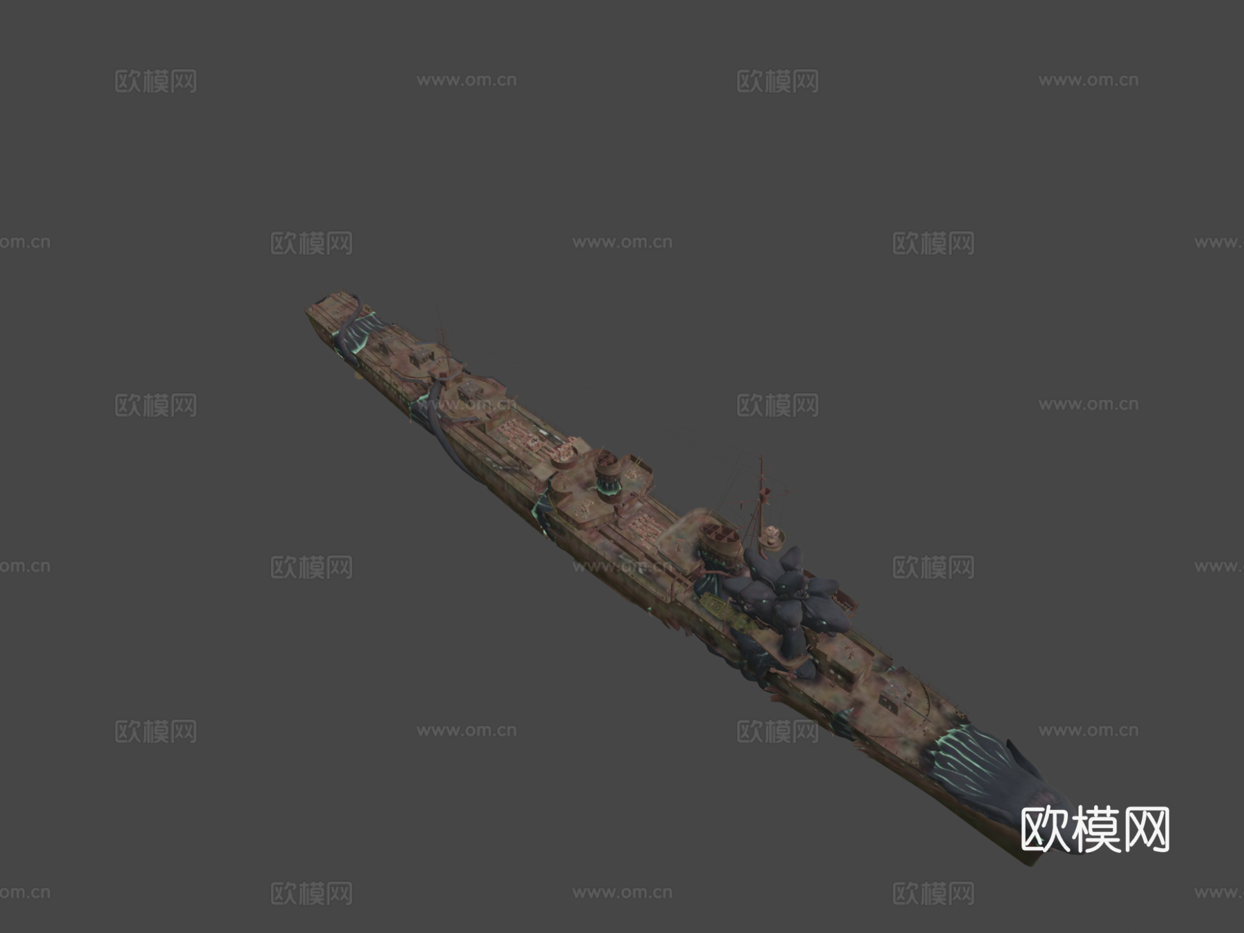 钢鼠3d模型下载（渲染图6）