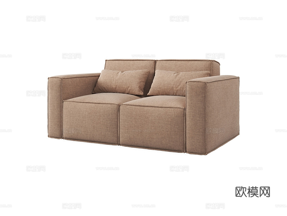 MEBELFORM 双人沙发3d模型下载（渲染图1）
