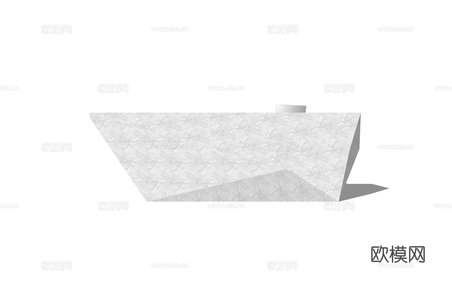 公司前台 接待 展厅 前台su模型