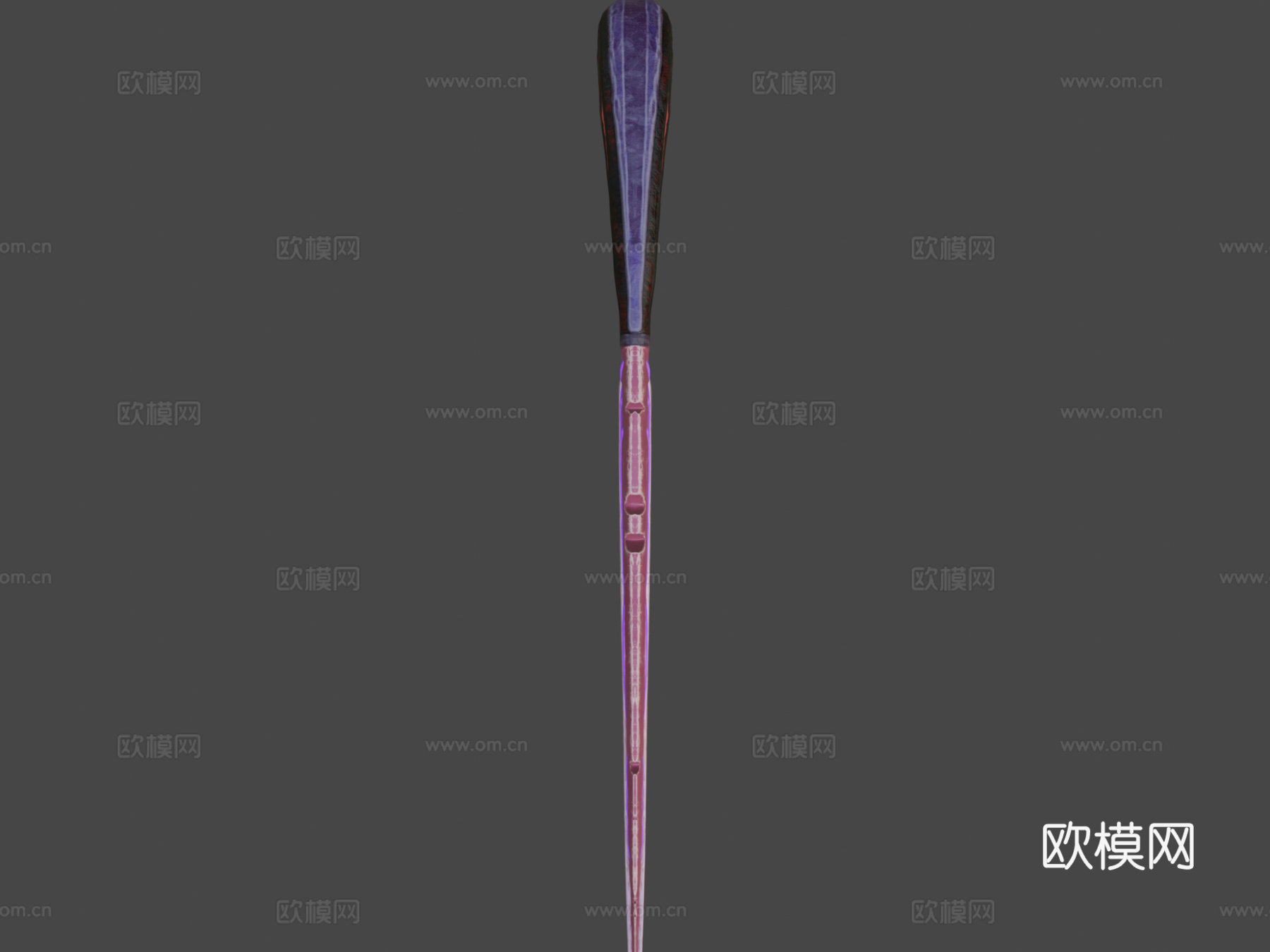 雨中仪式匕首3d模型下载（渲染图7）