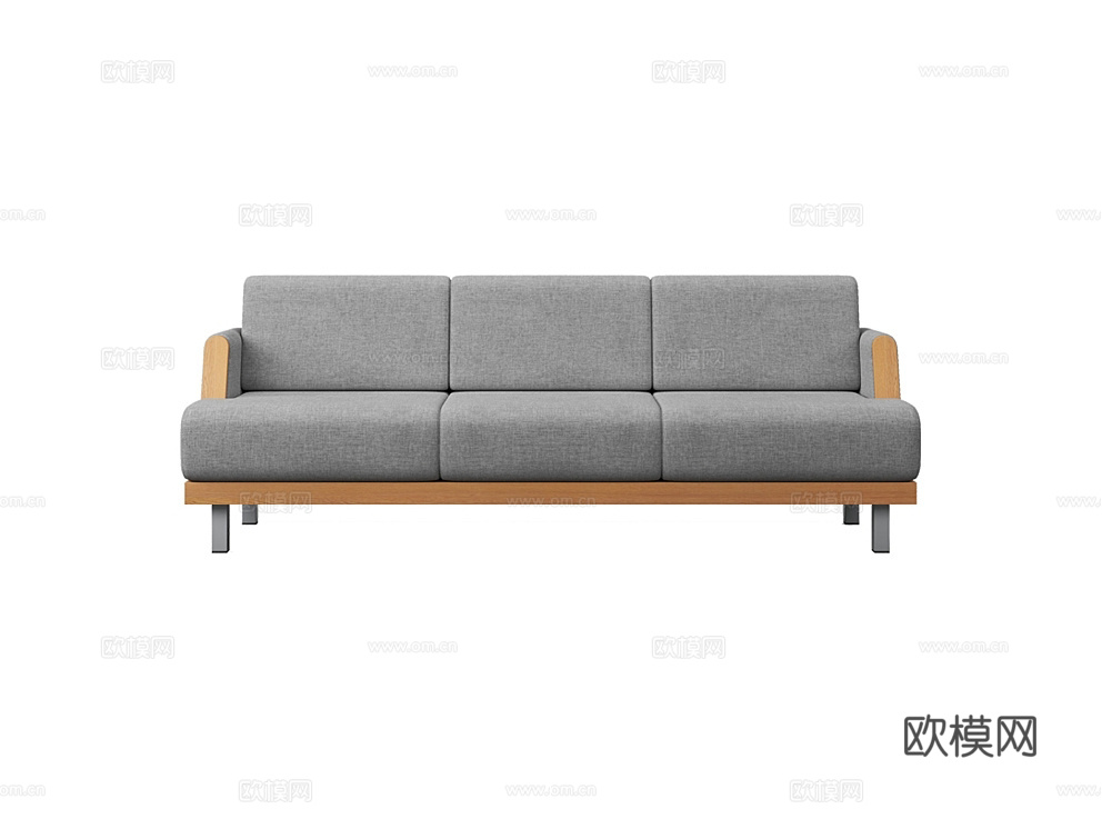 MEBELFORM 三人沙发3d模型下载（渲染图2）