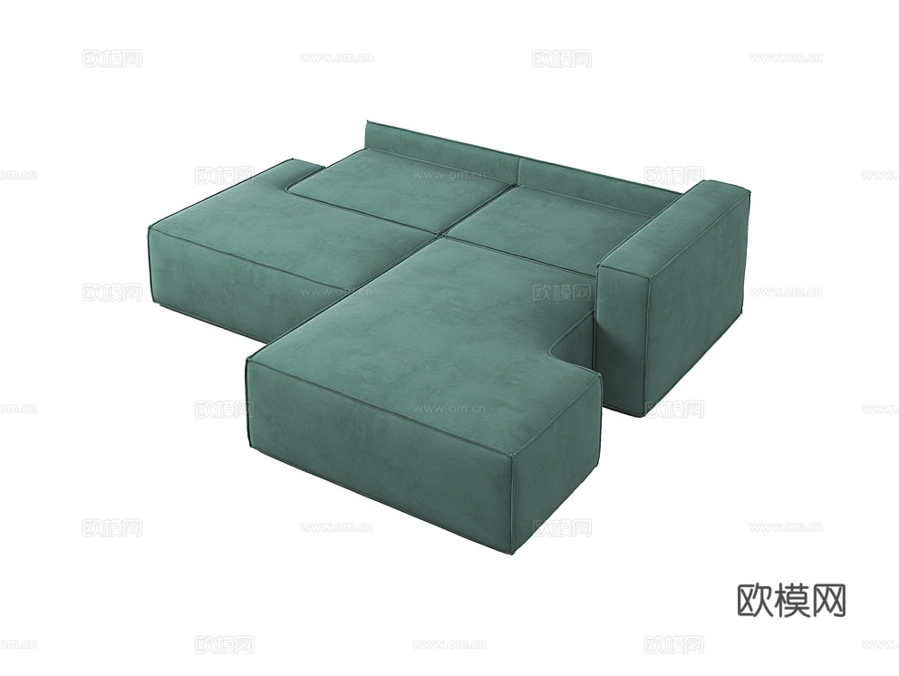 MEBELFORM 双人沙发 沙发床3d模型下载（渲染图2）
