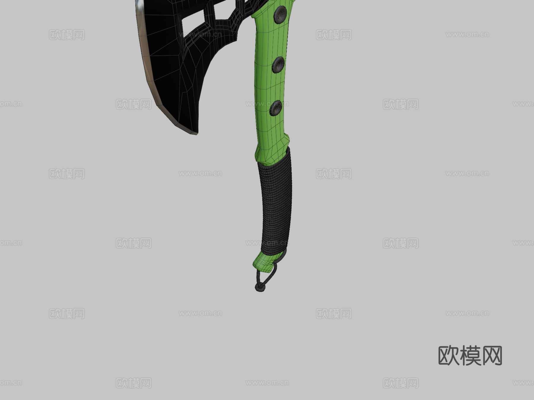 战斧3d模型下载（渲染图2）