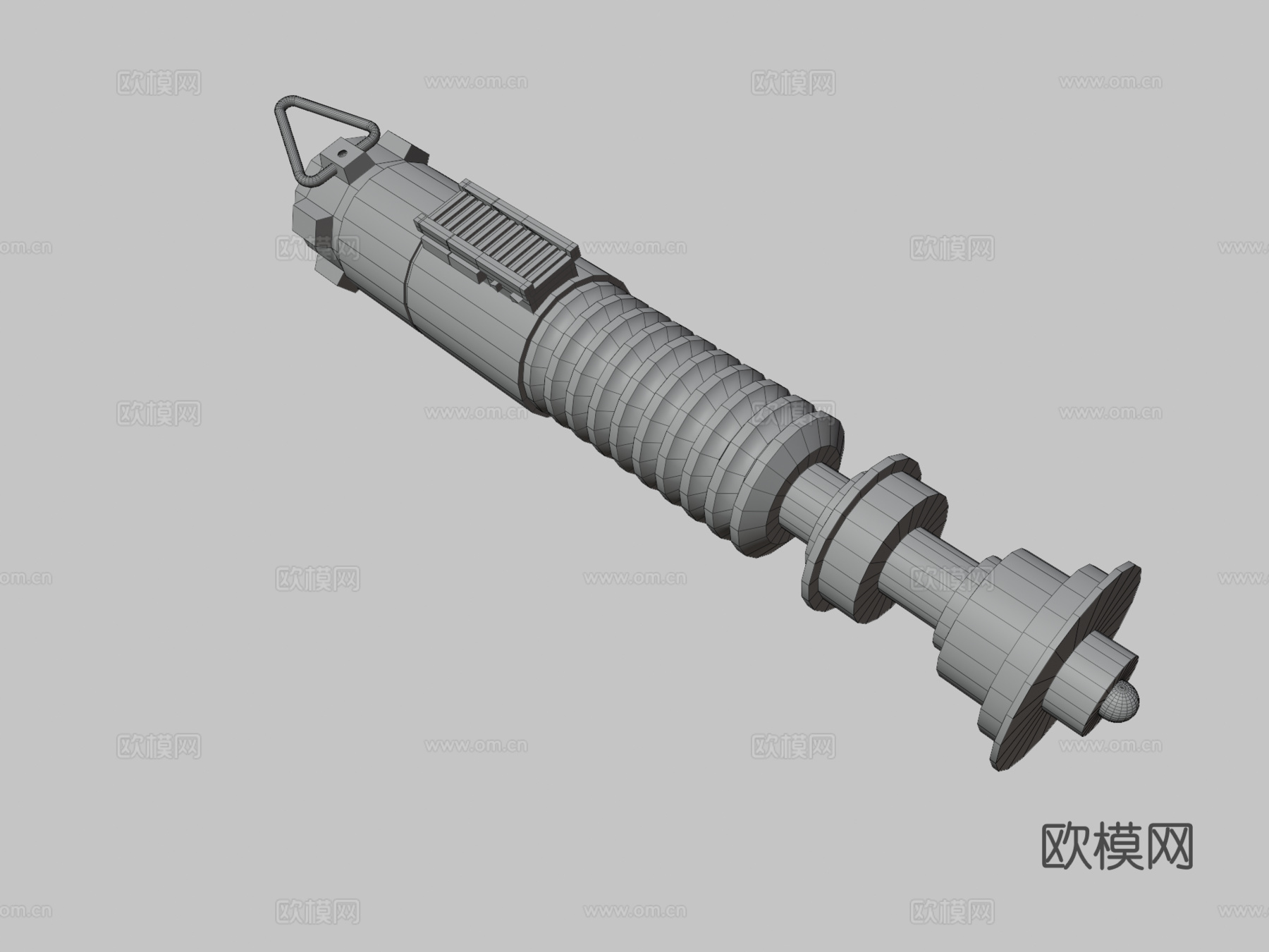 卢克光剑柄3d模型下载（渲染图3）