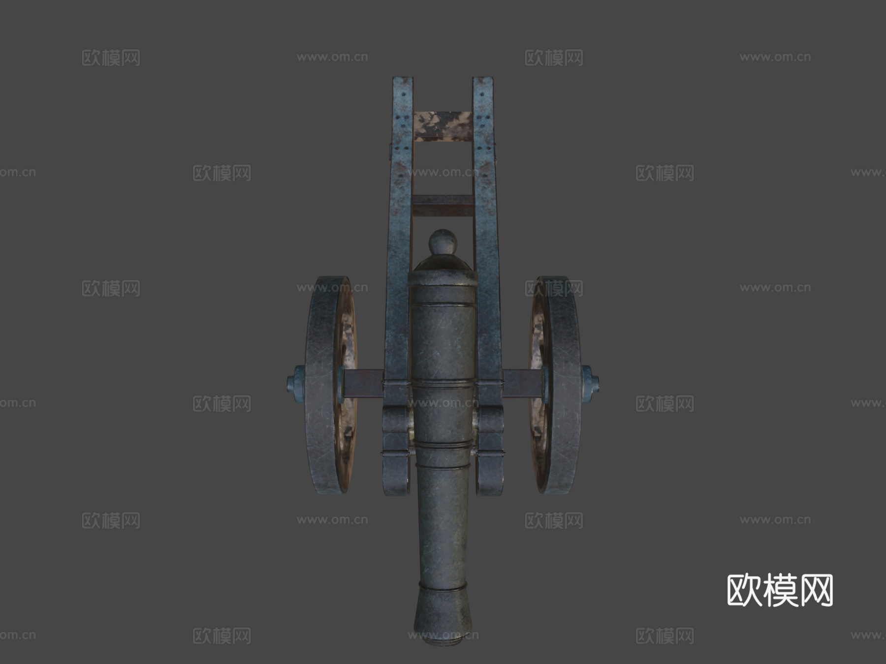 炮CG模型3d模型下载（渲染图5）