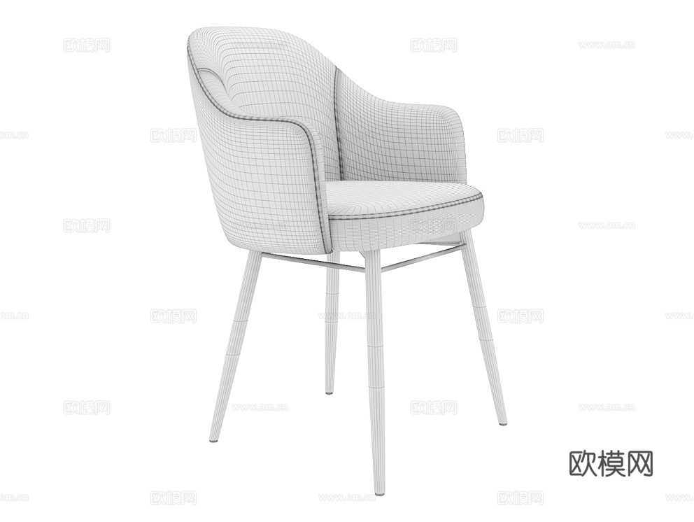MEBELFORM 餐椅3d模型下载（渲染图2）