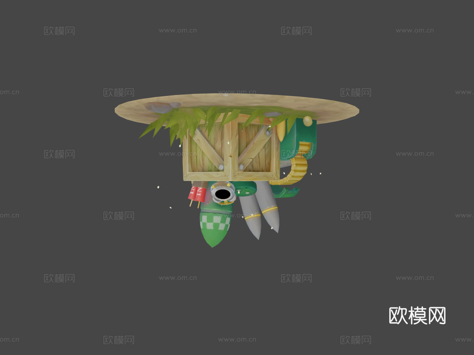 弹药箱3d模型下载（渲染图5）