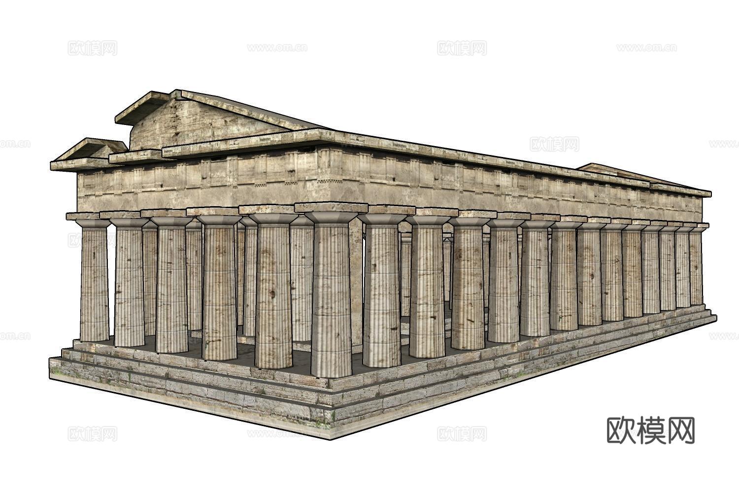 家具饰品灯具器材设备室外小品su模型下载（渲染图2）