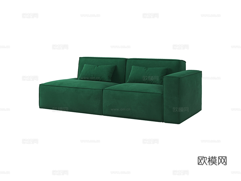 MEBELFORM 二人沙发 沙发床3d模型下载（渲染图1）