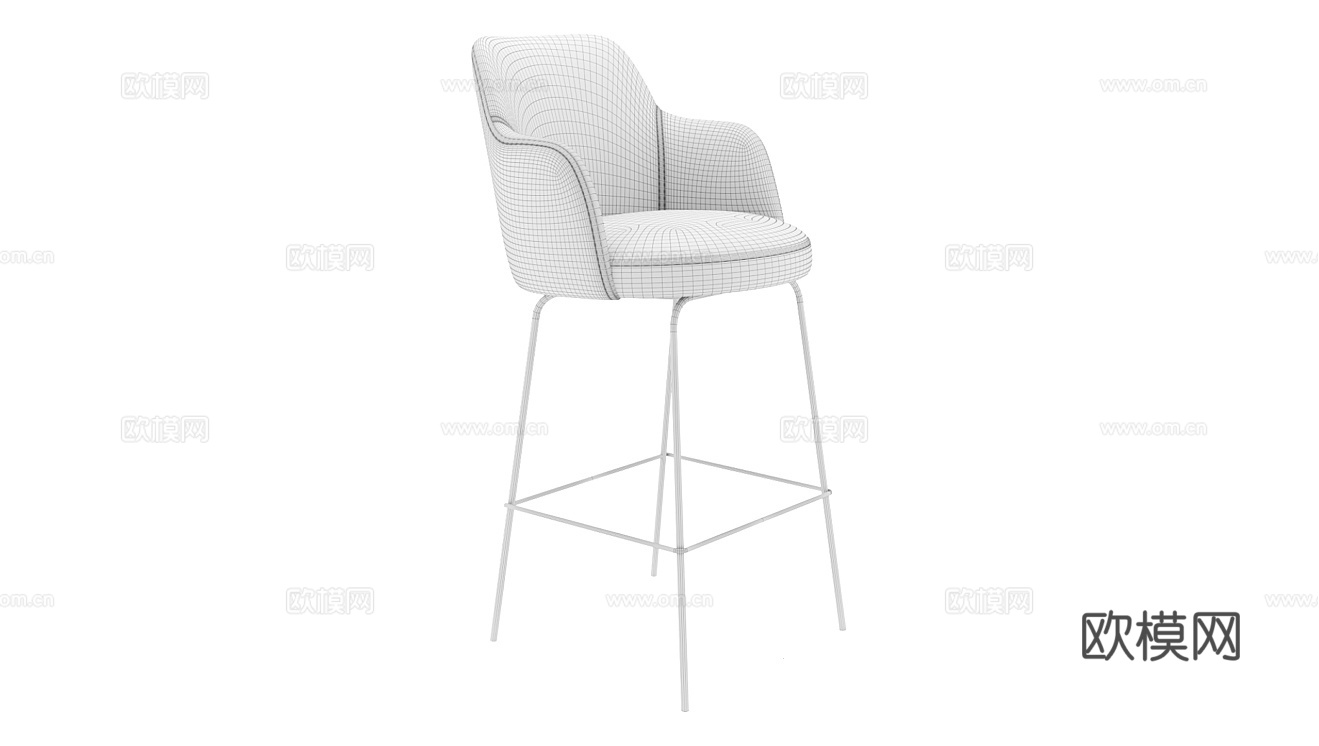 MEBELFORM 吧椅吧凳3d模型下载（渲染图2）