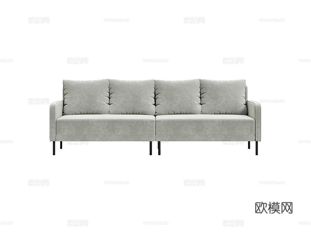 MEBELFORM 三人沙发3d模型下载（渲染图3）