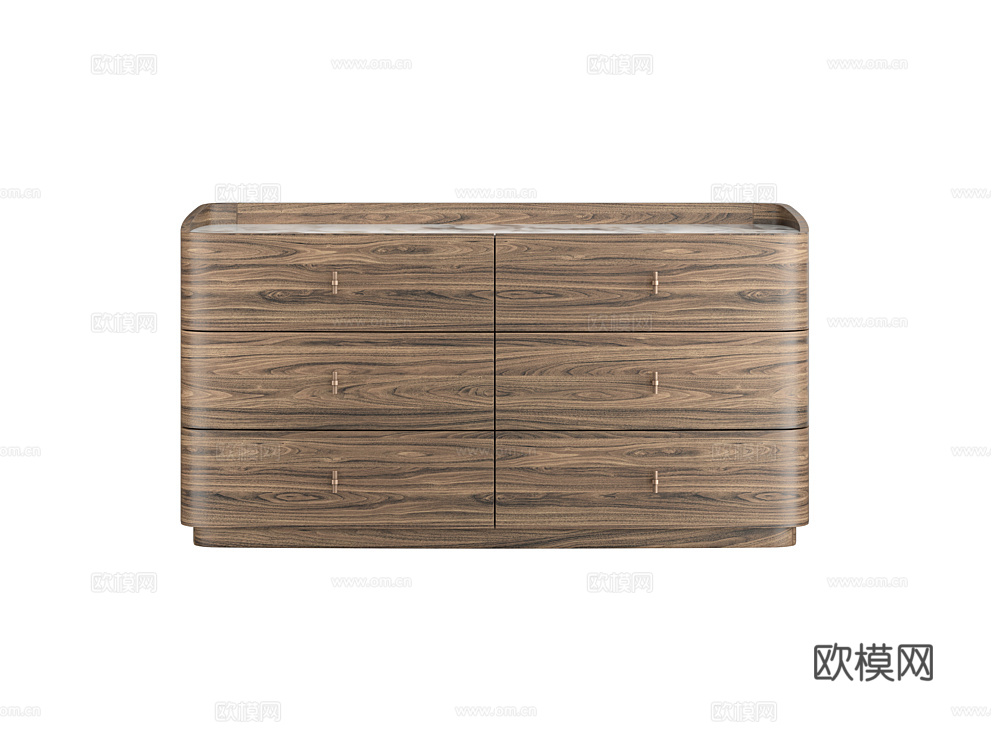 Fratelli Barri 六斗柜3d模型下载（渲染图3）