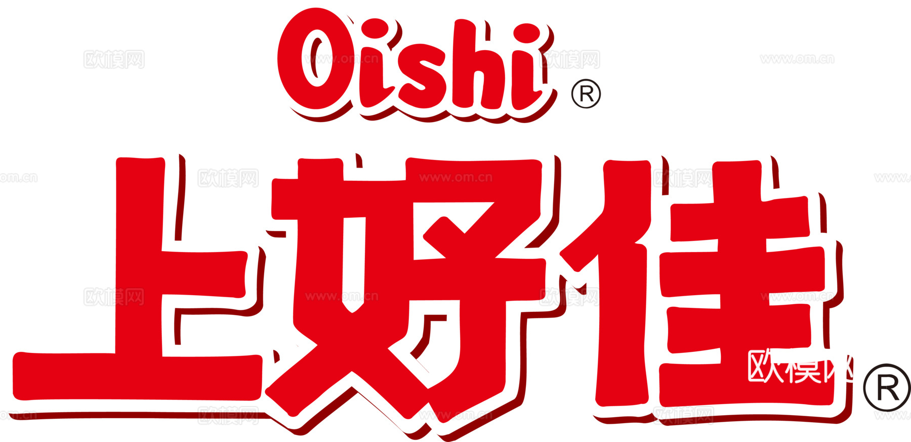 上好佳，食品零食logo