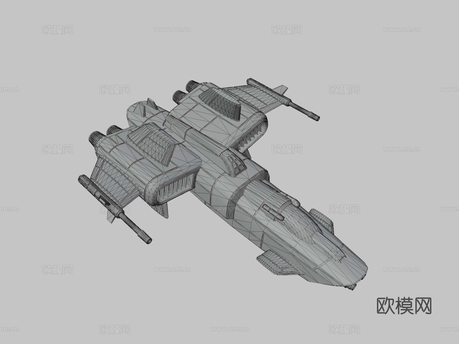 RI挥发号3d模型下载（渲染图3）