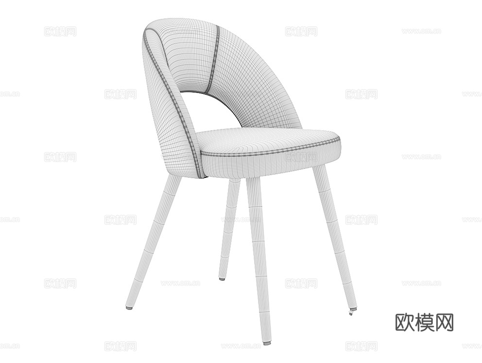 MEBELFORM 餐椅3d模型下载（渲染图3）