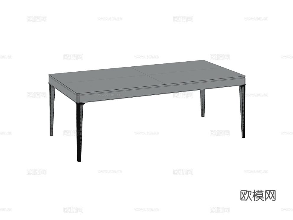Fratelli Barri 长桌 餐桌3d模型下载（渲染图3）