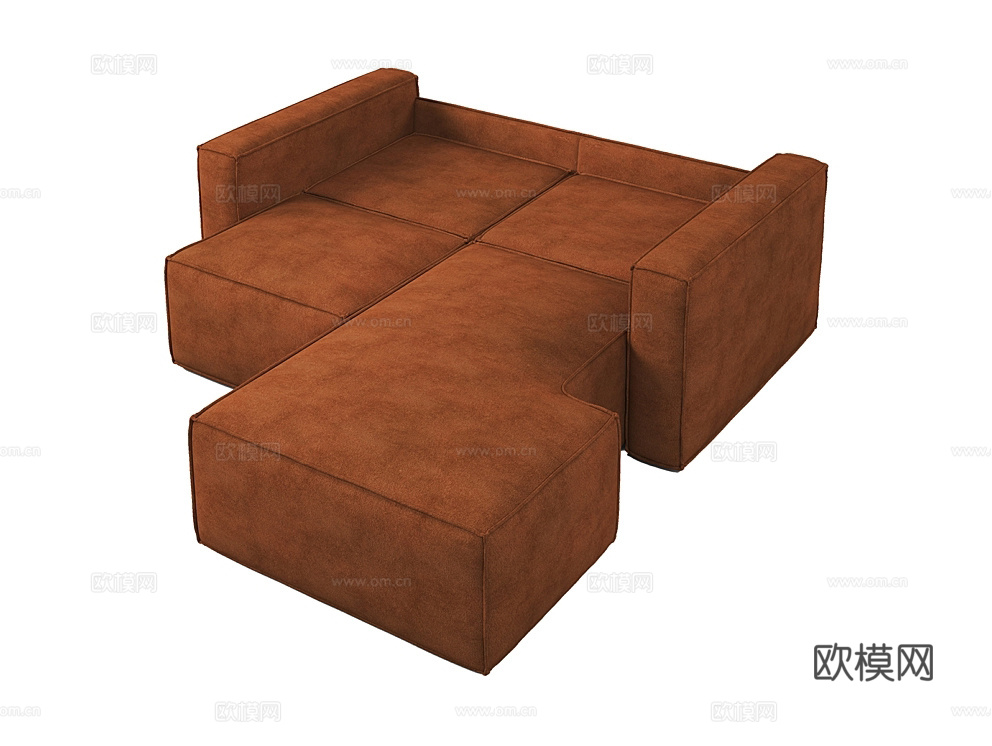 MEBELFORM 二人沙发 沙发床3d模型下载（渲染图2）