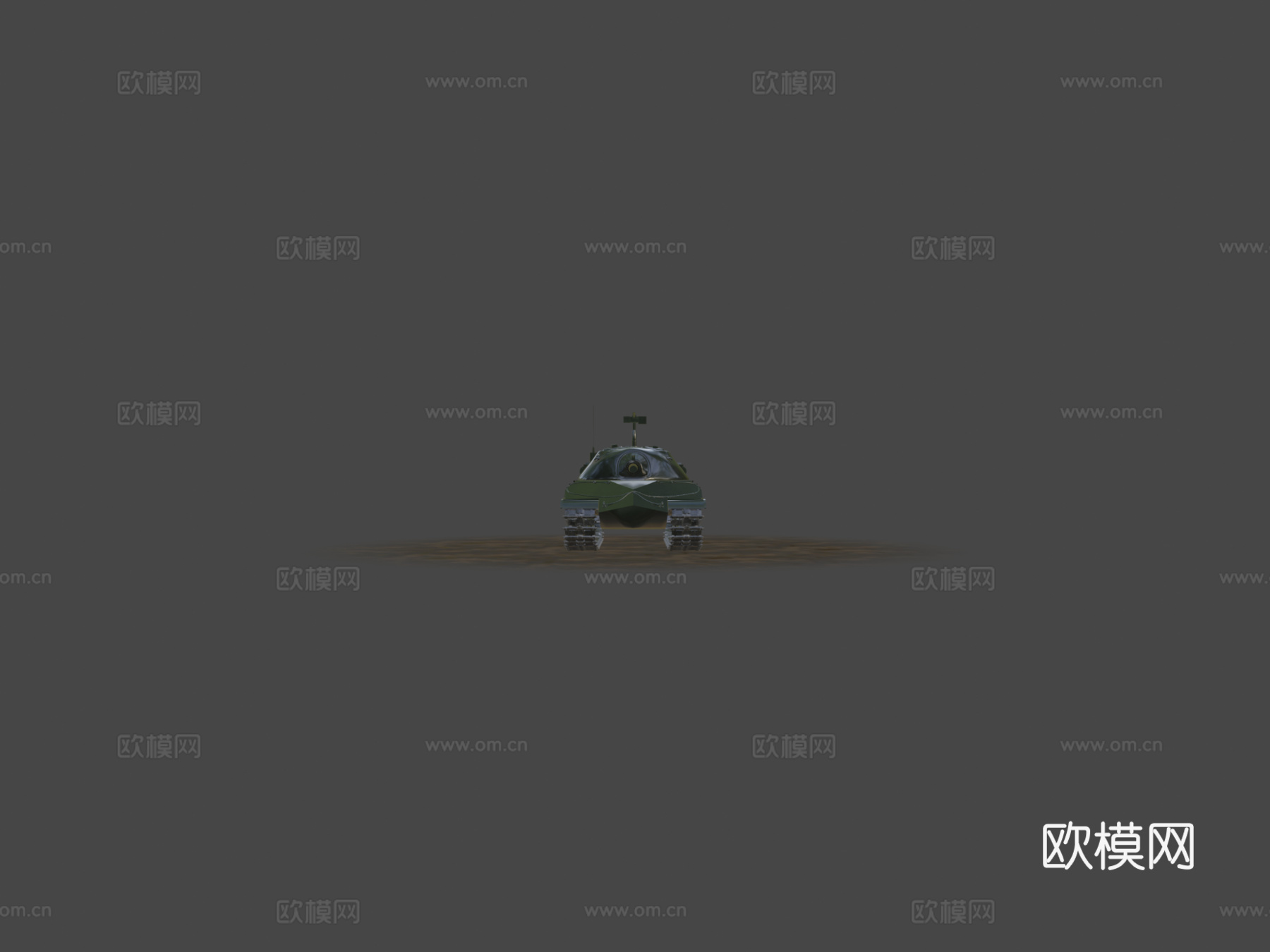 坦克JS73d模型下载（渲染图8）