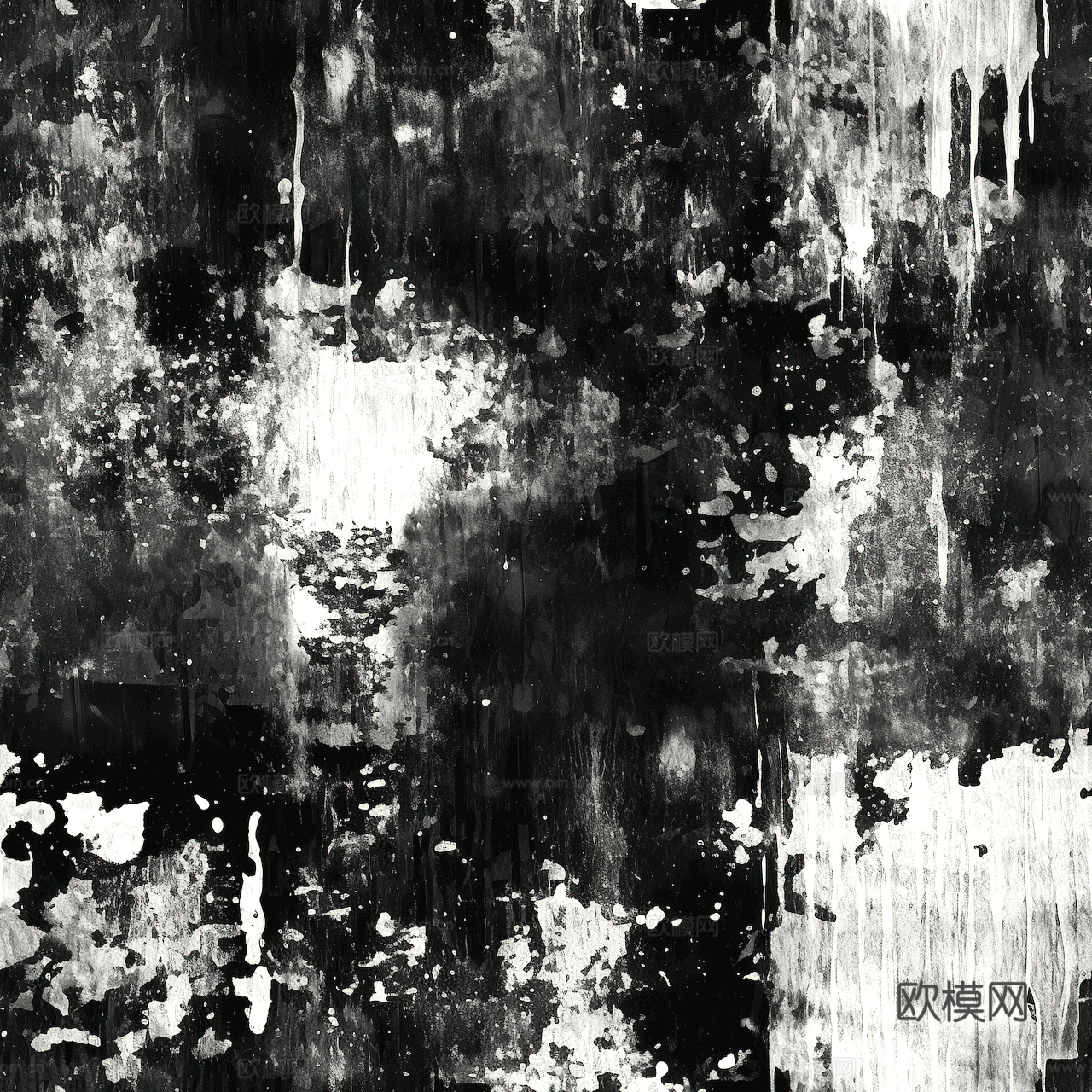 黑白遮罩通道黑白凹凸高光遮罩线条花纹纹理水泥做旧脏旧墙面下载