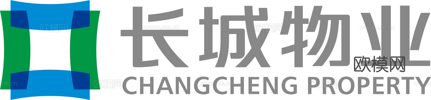 长城物业，物业管理logo