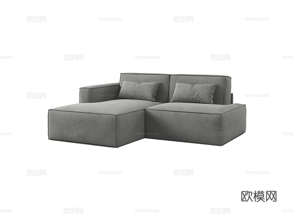 MEBELFORM 二人沙发 沙发床3d模型下载（渲染图1）