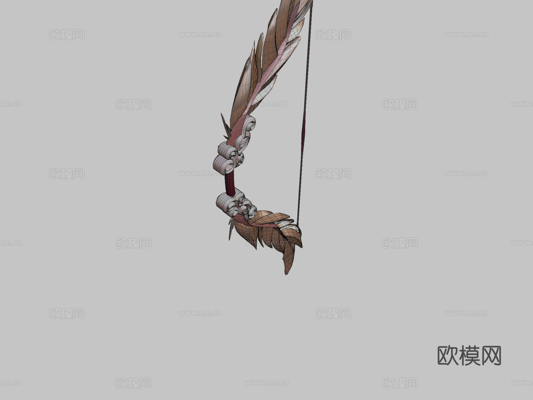 丘比特之弓3d模型下载（渲染图2）