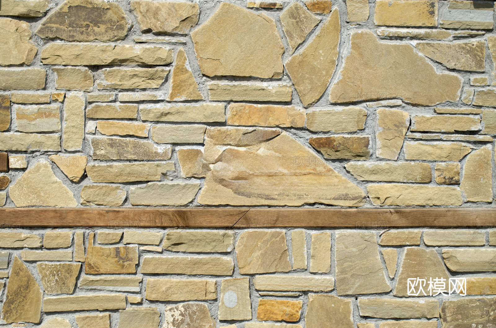 不规则多边形干垒石，自然毛石肌理36