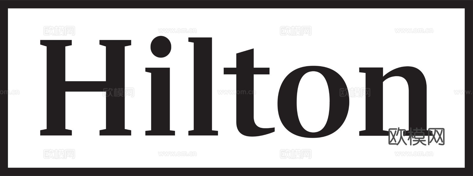 希尔顿2，酒店旅馆logo