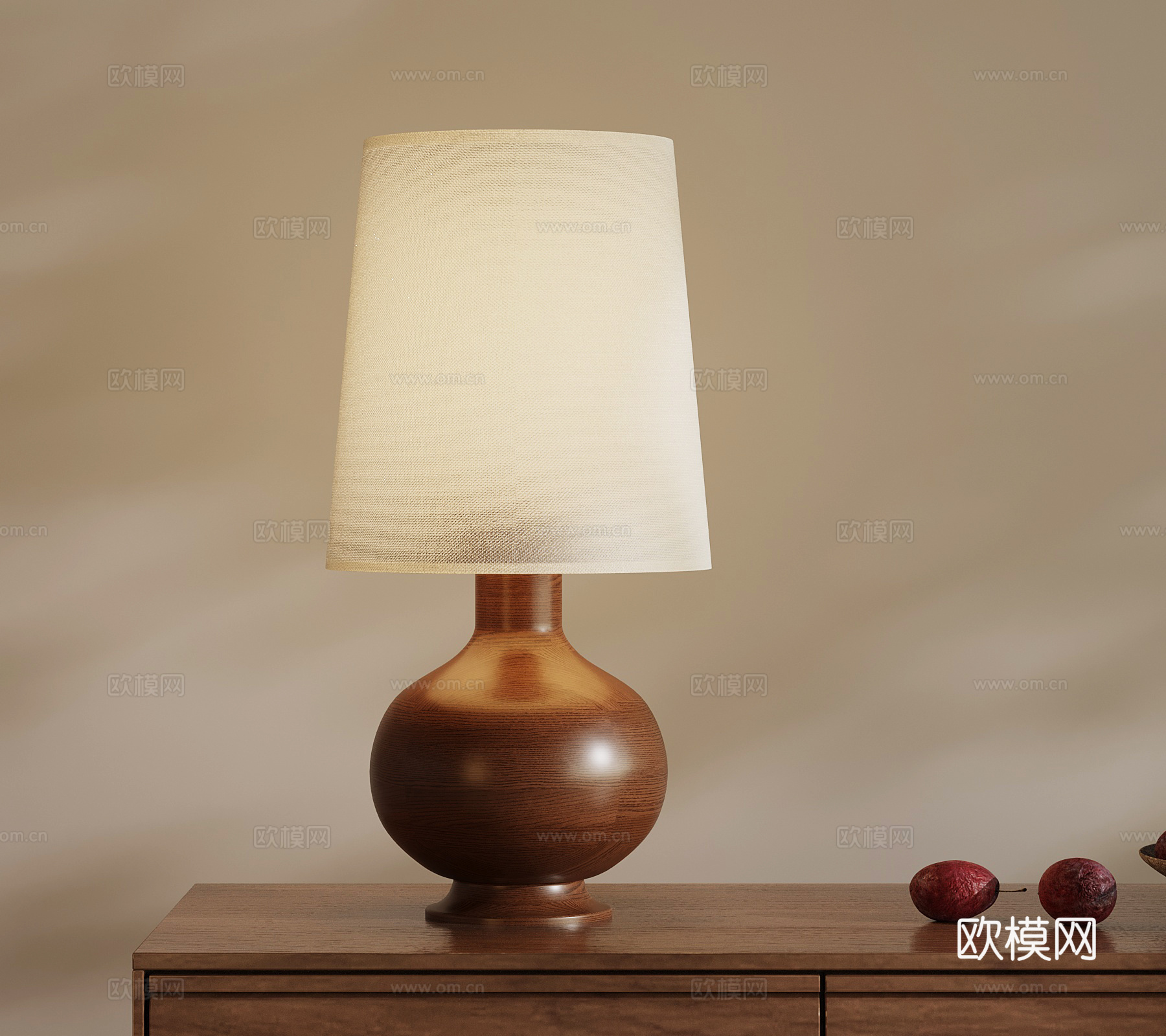 中古台灯su模型