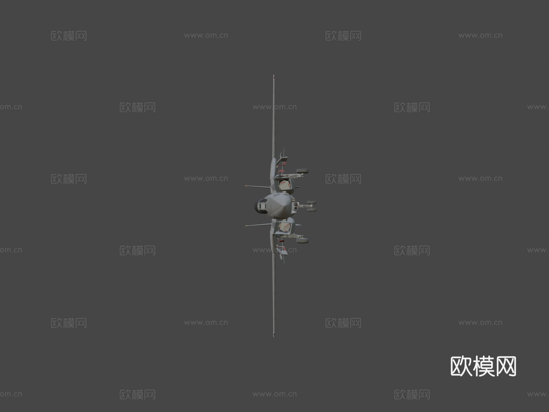 F14雄猫壮志凌云起落架放下可版3d模型下载（渲染图8）