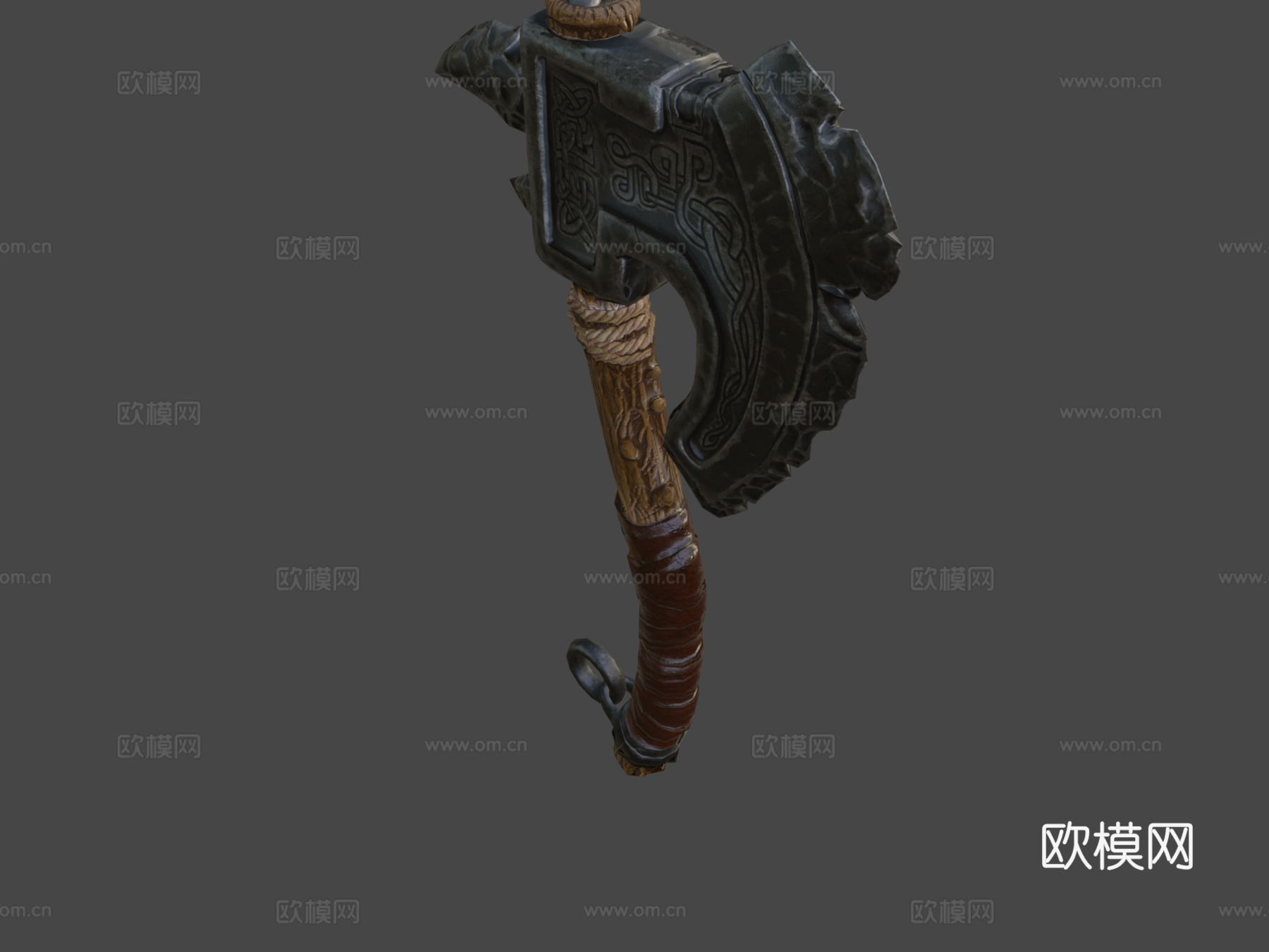 战斧3d模型下载（渲染图6）