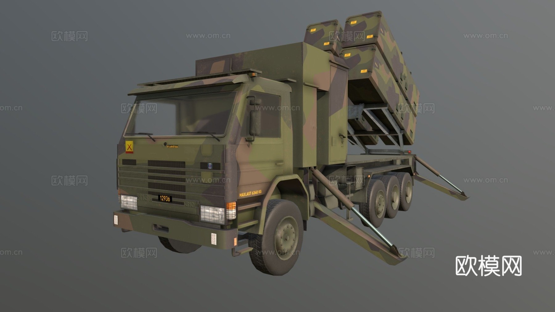 机器人车15KA3d模型下载（渲染图1）