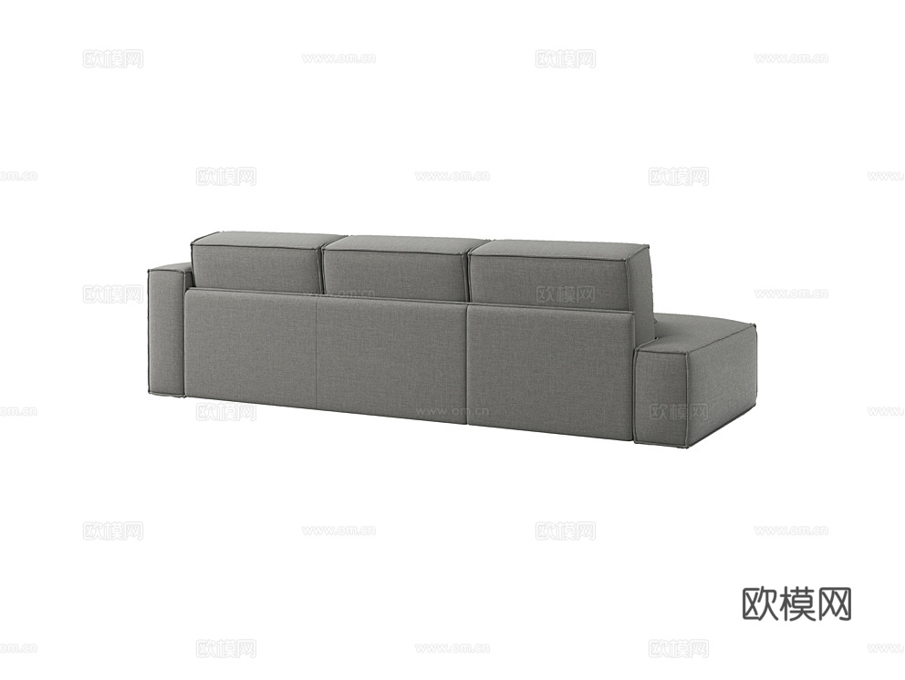 MEBELFORM 三人沙发 沙发床3d模型下载（渲染图3）
