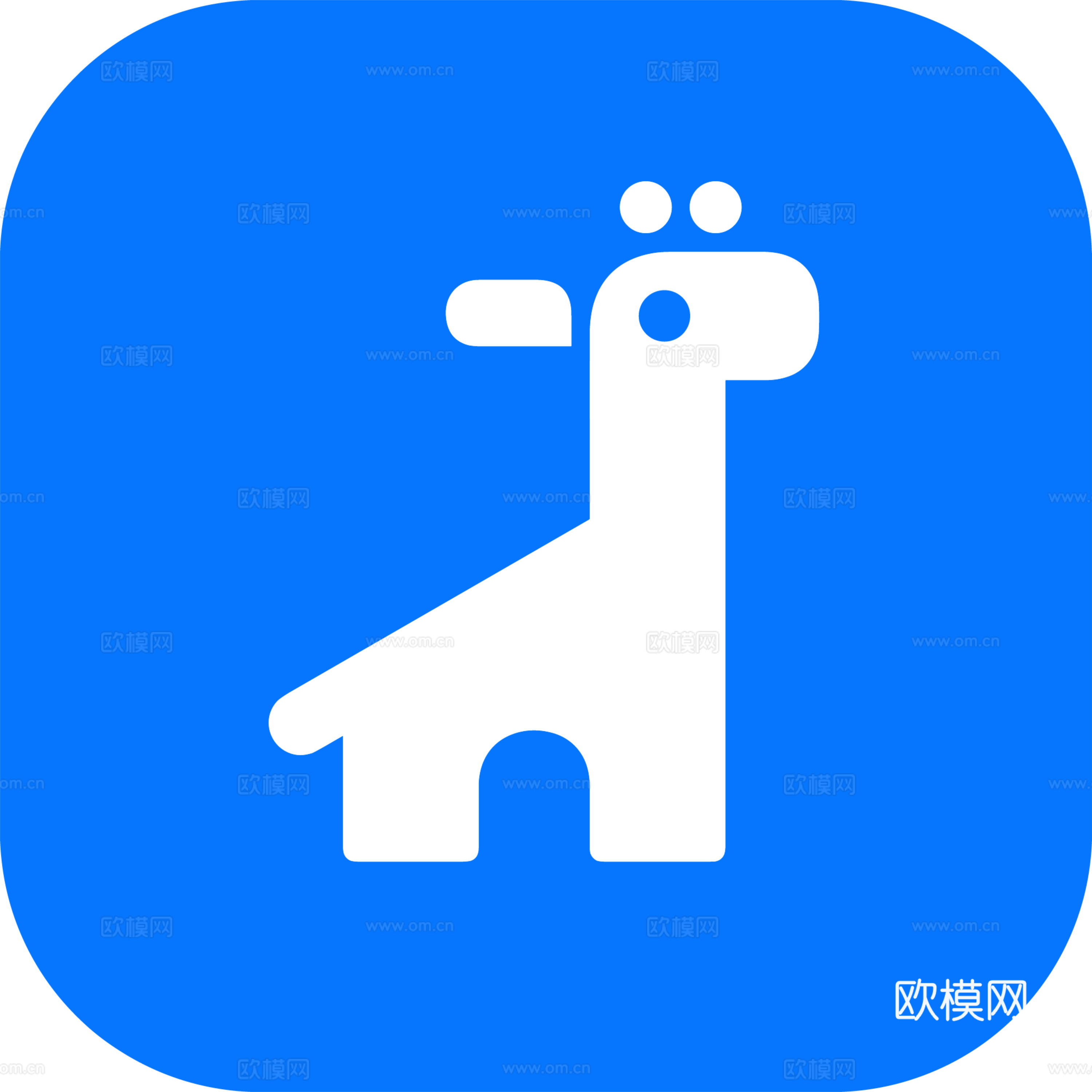 小鹿选房，租房找房logo